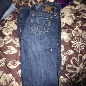 Ripped American Eagle jeans